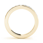 14K Yellow Gold Diamond Wedding Ring