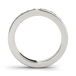 Multi-Diamond Square Wedding Ring