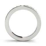 Multi-Diamond Square Wedding Ring