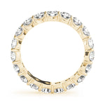 14K Yellow Gold 7/8 ct Diamond Wedding Band