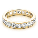 14K Yellow Gold 1/2 ct Diamond Wedding Band