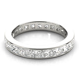 Multi-Diamond Square Wedding Ring