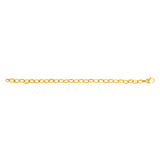 14K Gold Polished Mini Oval Link Chain