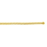 14K Gold 26"" 7.2mm Semi-Solid Classic Miami Cuban