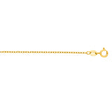 14K Gold 1.2mm Open Cable Chain