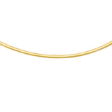 14K Gold 16"" 3mm Classic Omega