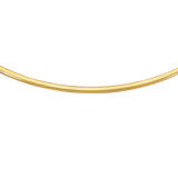 14K Gold 16"" 4mm Classic Omega