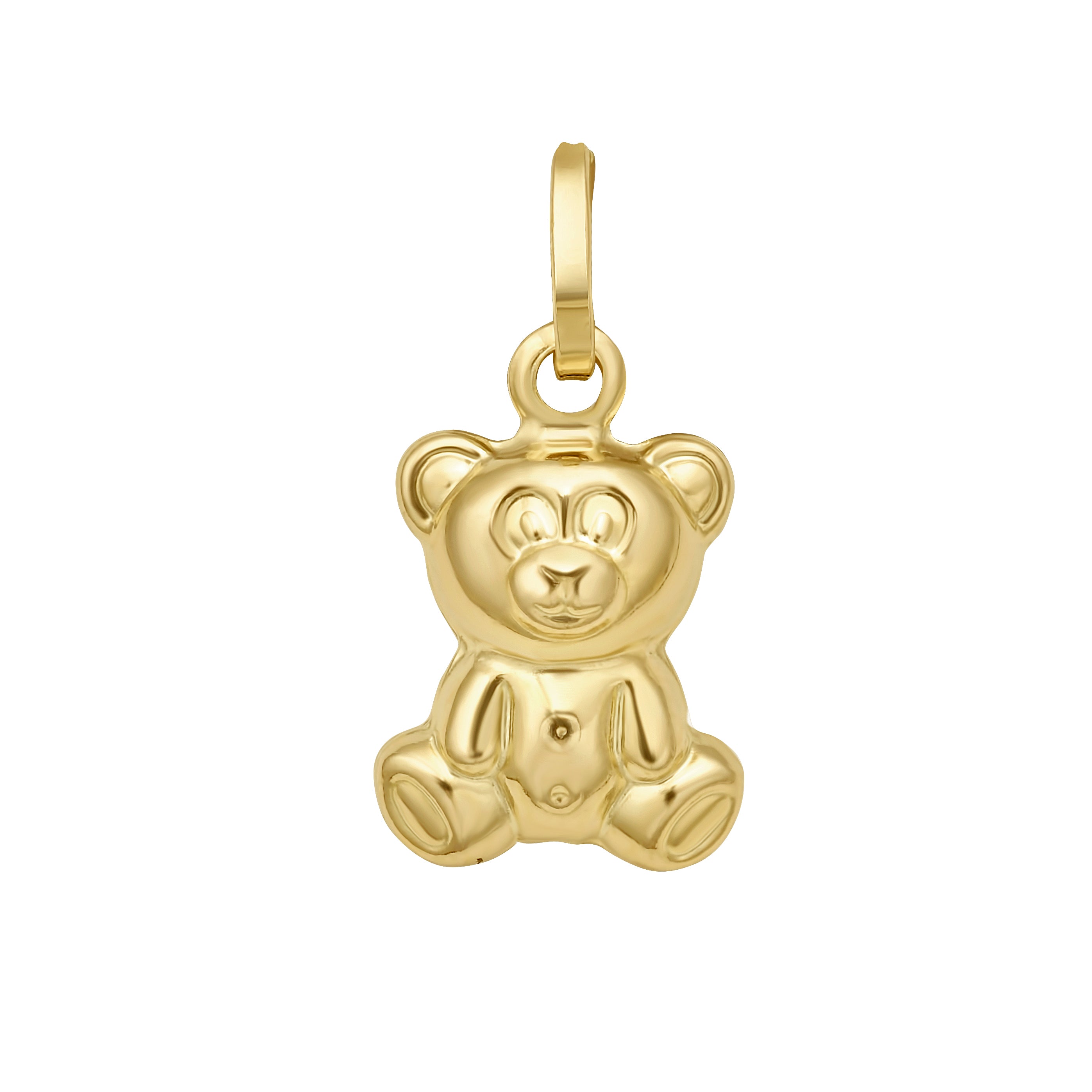 14K Teddy Bear Charm