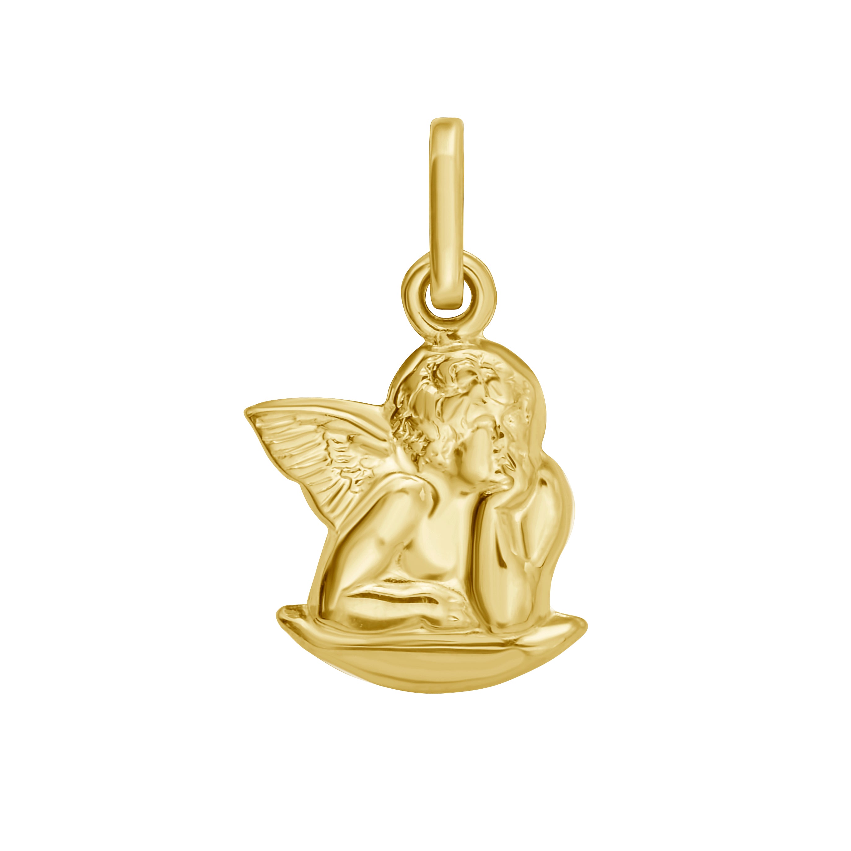 14K Angel Charm