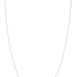 14K Gold 1.1mm Extendable Chain