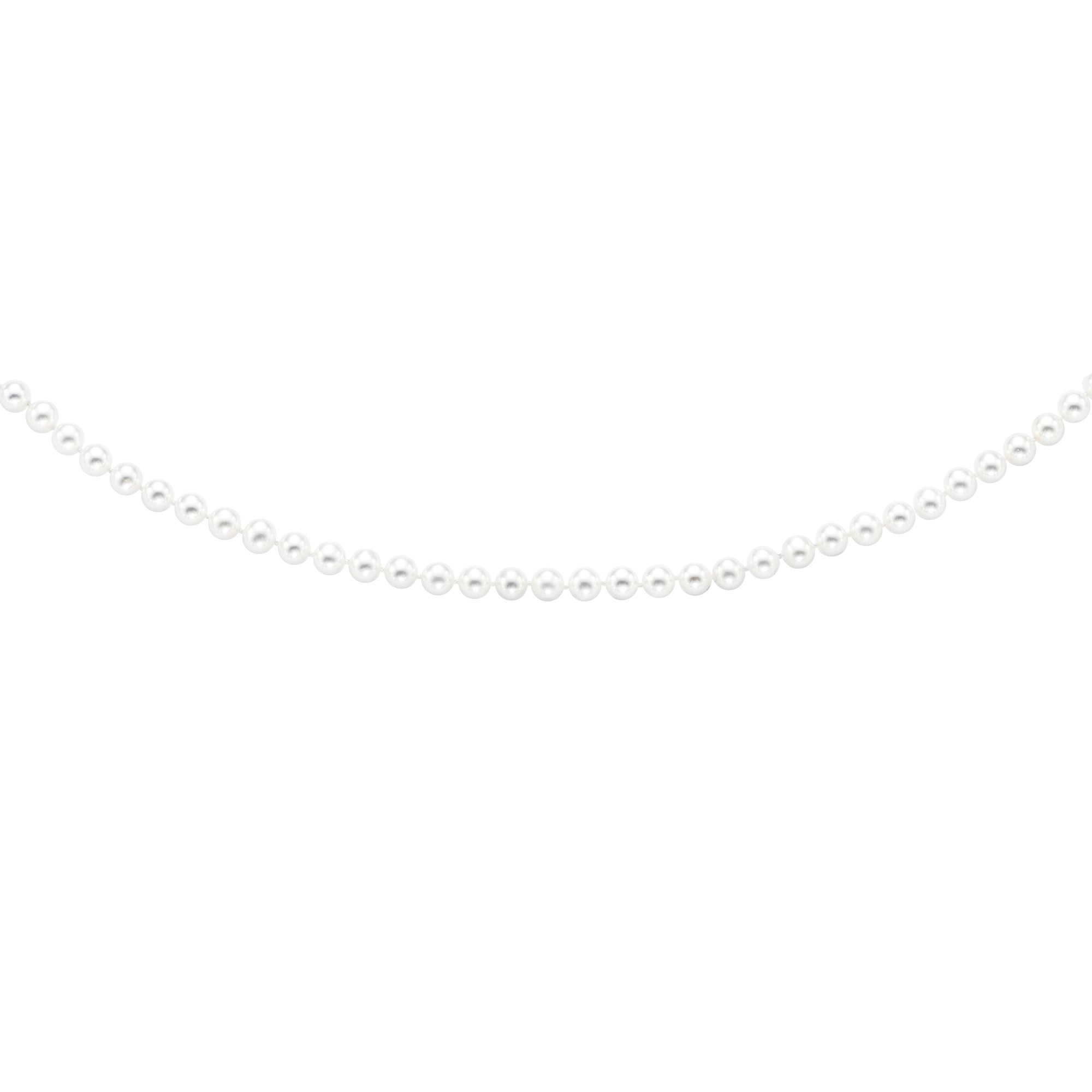 14K 6.0-6.5MM Pearl Strand Necklace