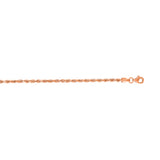 14K Gold 20"" 2.5mm Solid Royal Rope Chain