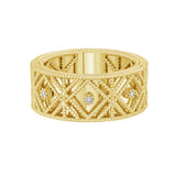 14K Diamond VannÃ¨rie Ring
