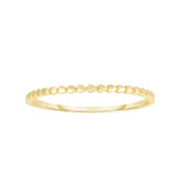 14K Gold Hearts Ring