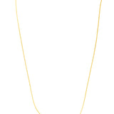14K Gold Sunburst Necklace