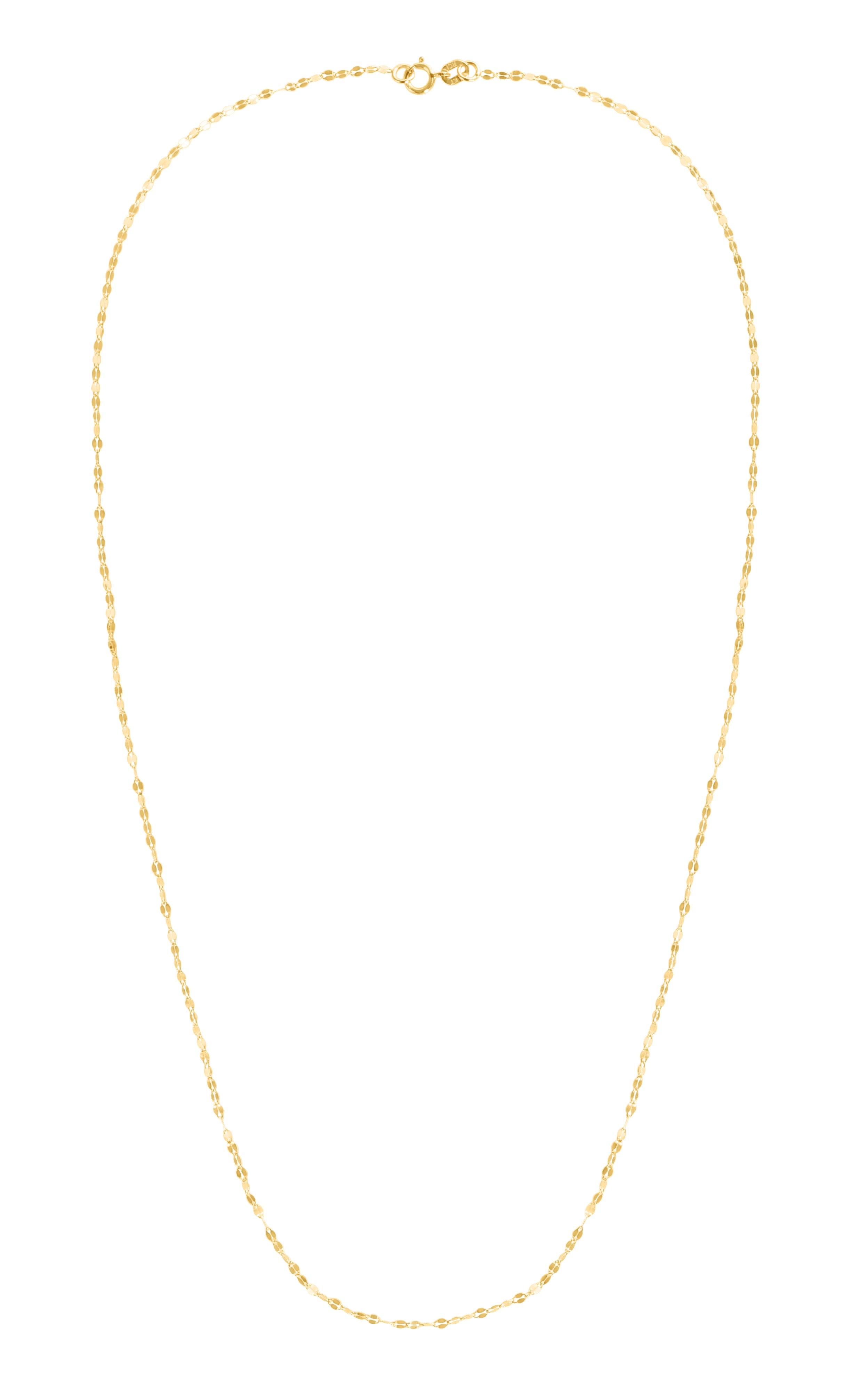 14K Gold 1.4mm Mirror Rolo Chain