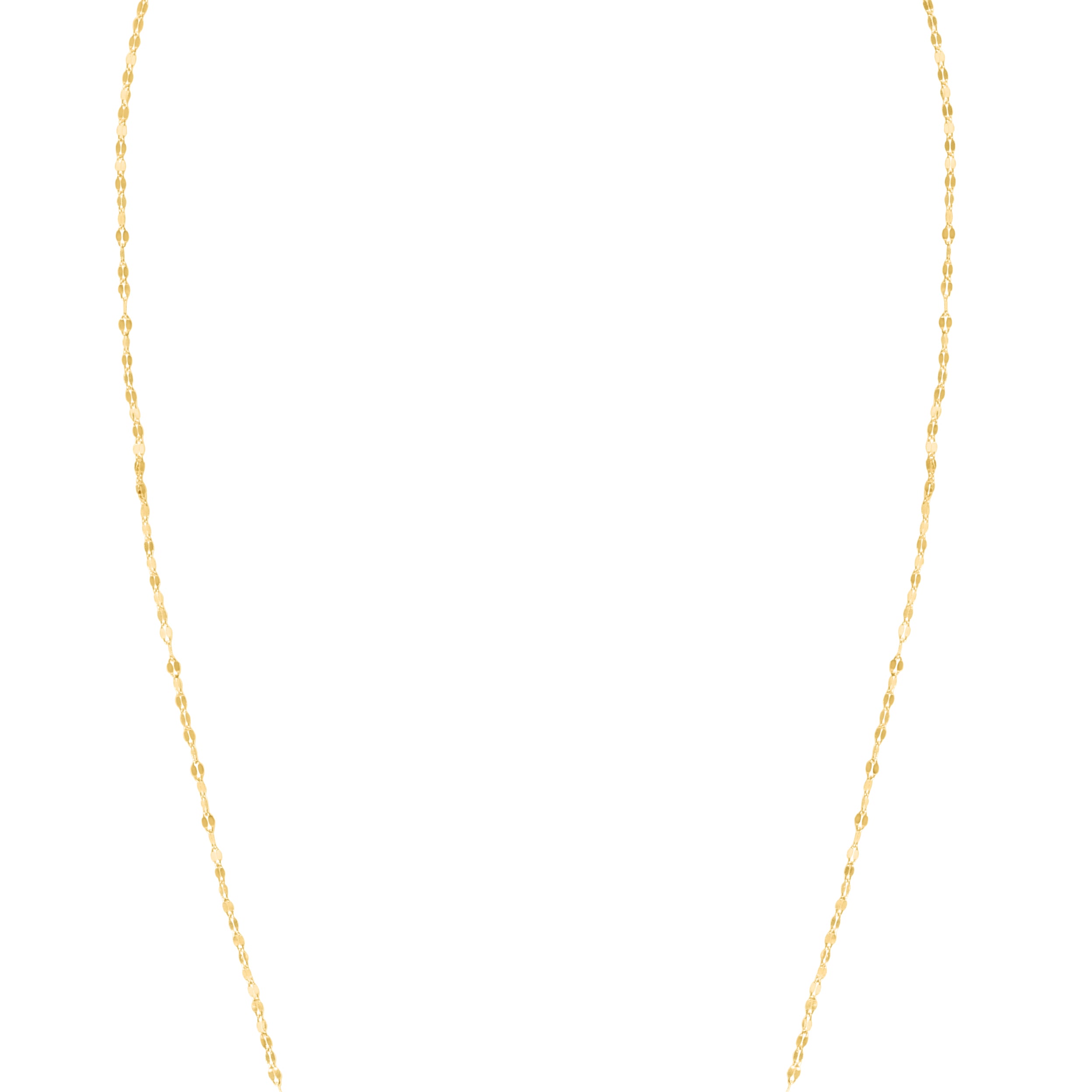 14K Gold 1.4mm Mirror Rolo Chain