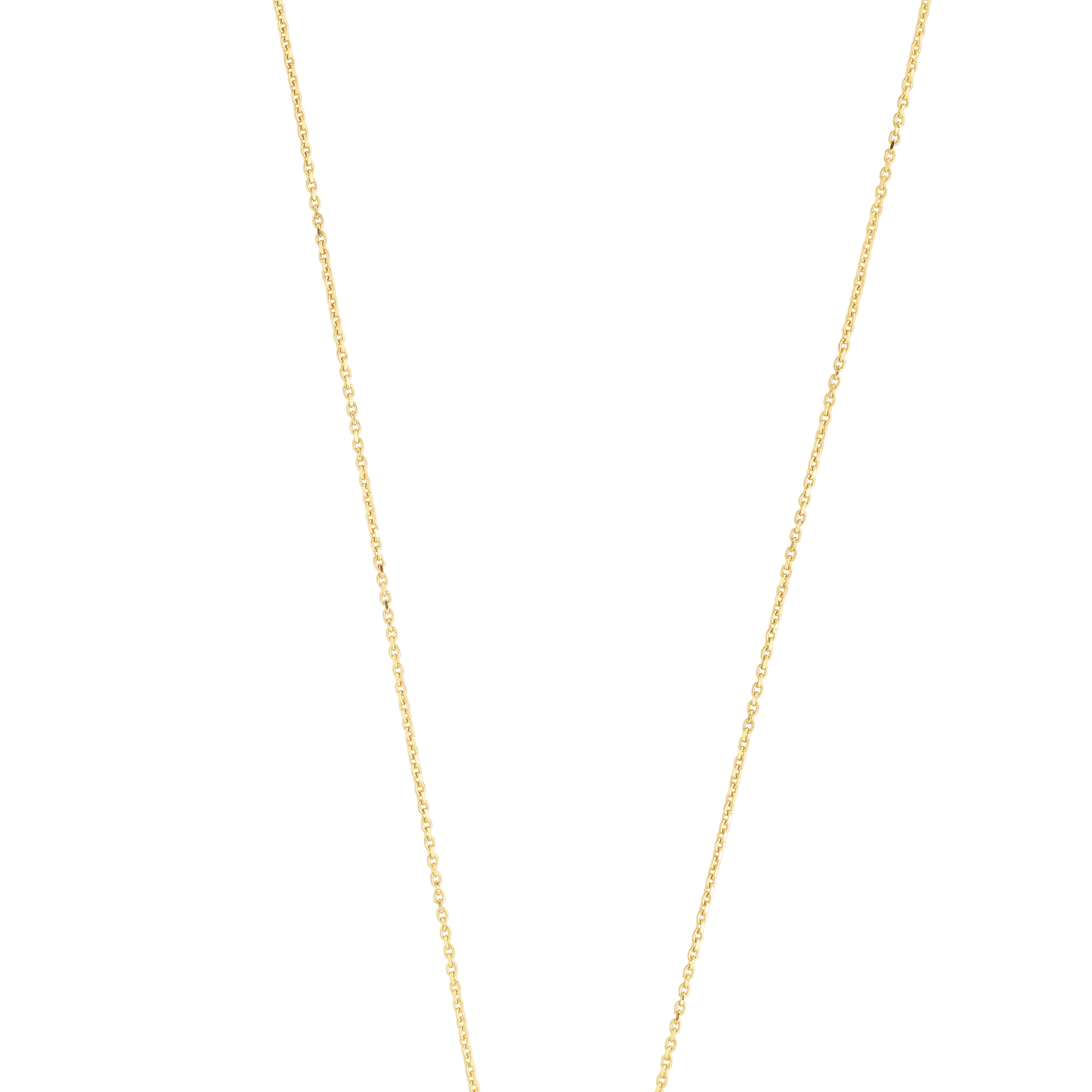 14K Gold Mother of Pearl Heart Necklace