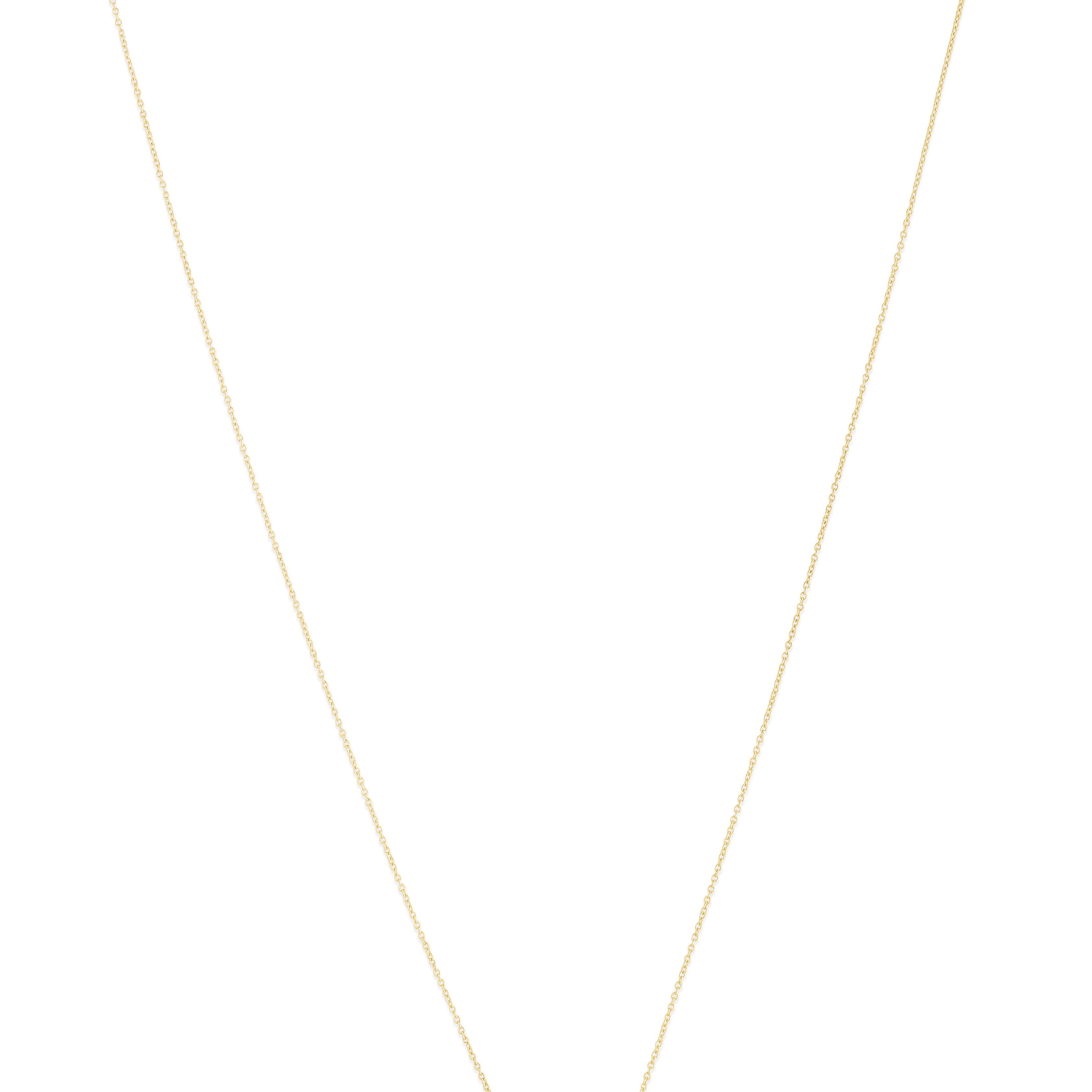 14K Gold Diamond North Star Necklace