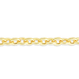 14K Gold Polished Puffed Love Knot Bracelet