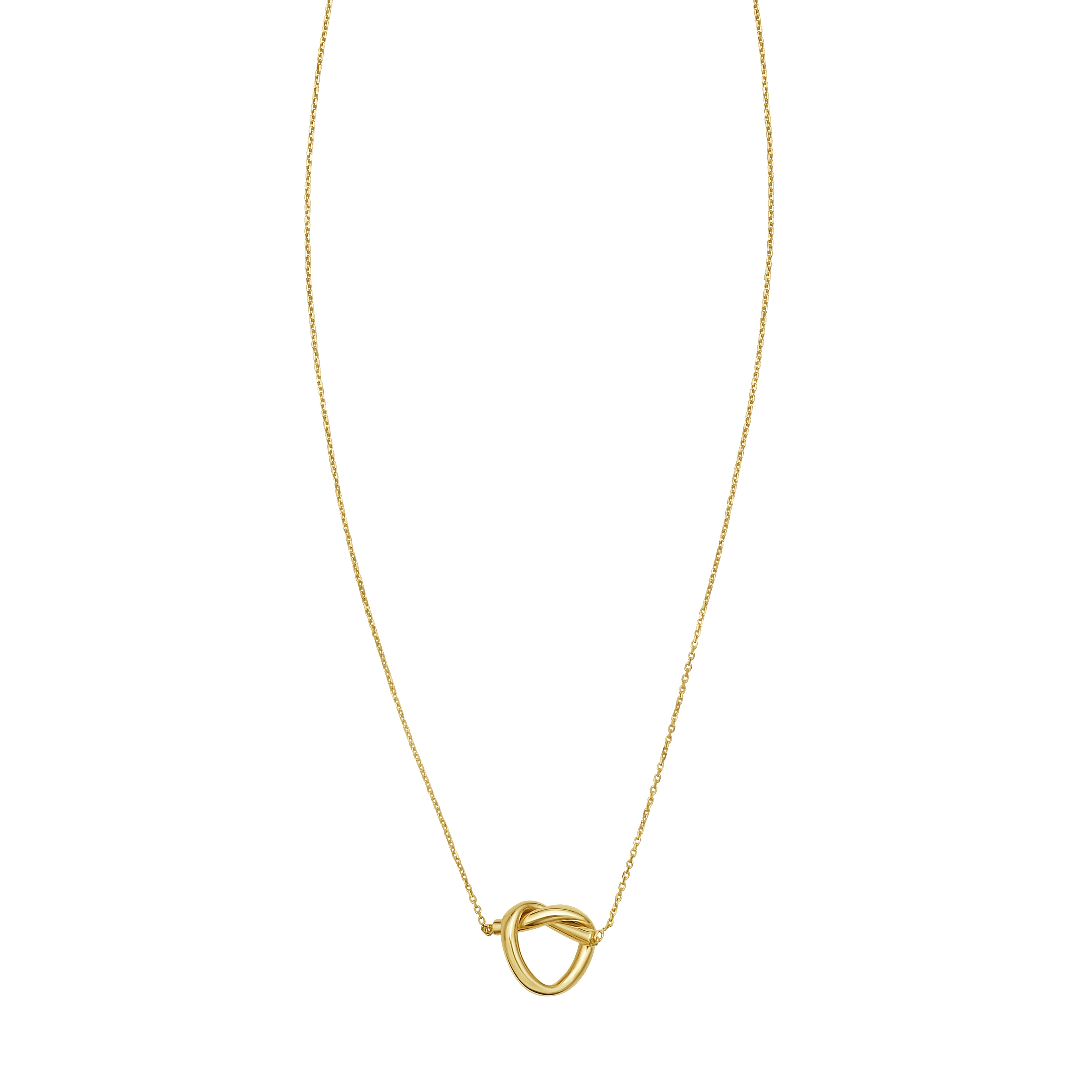 14K Love Knot Necklace