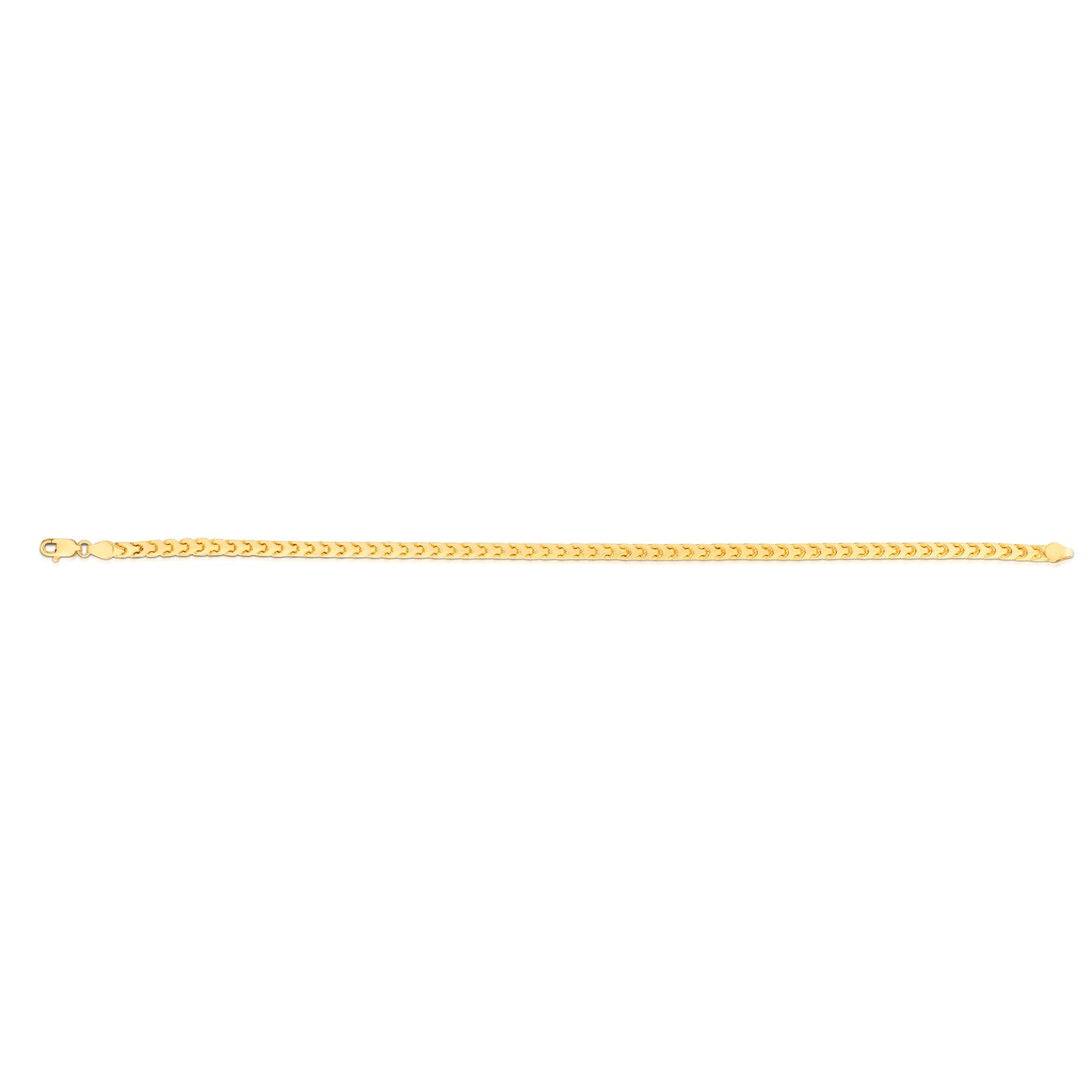 14K Gold 24"" 2.7mm Round Franco Chain 24""