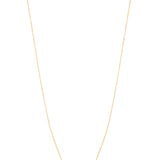 14K Gold .06ct Diamond Bar Necklace