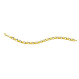 14K Two-tone Gold Stampato Bracelet