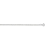 14K Gold 0.7mm Machine Rope Chain (Carded)