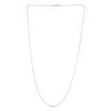 14K Gold 0.9mm Diamond Cut Bar and Bead Chain