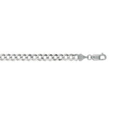 14K Gold 5.7mm Comfort Curb Chain