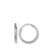 14K Gold 1x13mm Endless Hoops