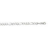 14K Gold 4.6mm Figaro Chain