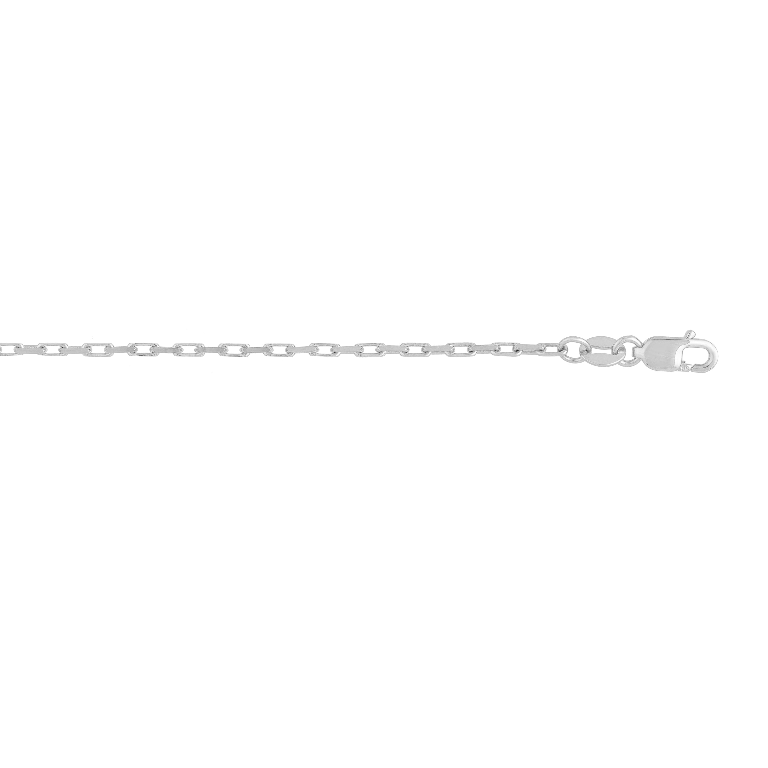 14K Gold 1.3mm French Cable Chain