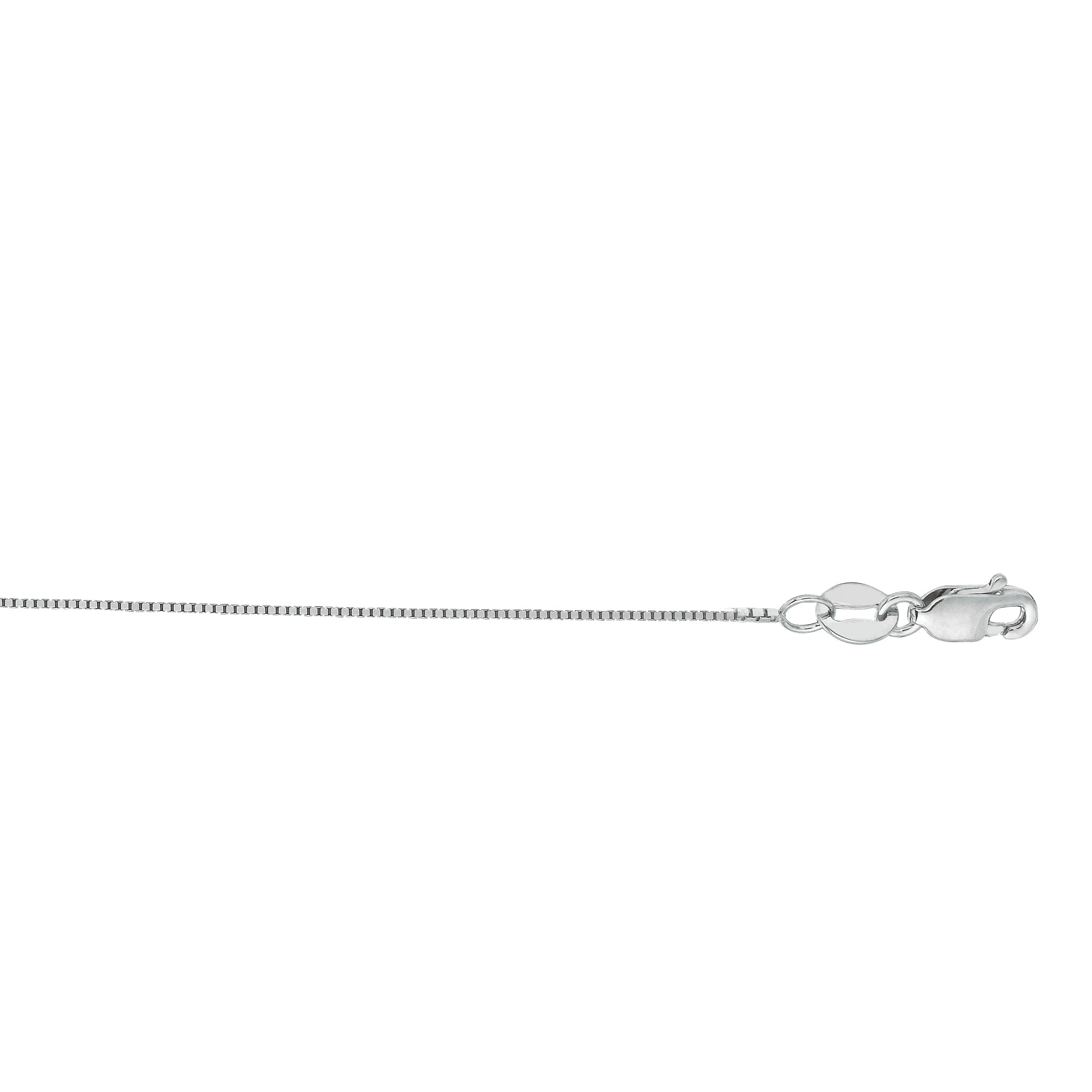 14K Gold 0.50mm Classic Box Chain