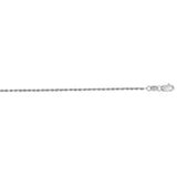 14K Gold 24"" 1.4mm Diamond Cut Royal Rope Chain