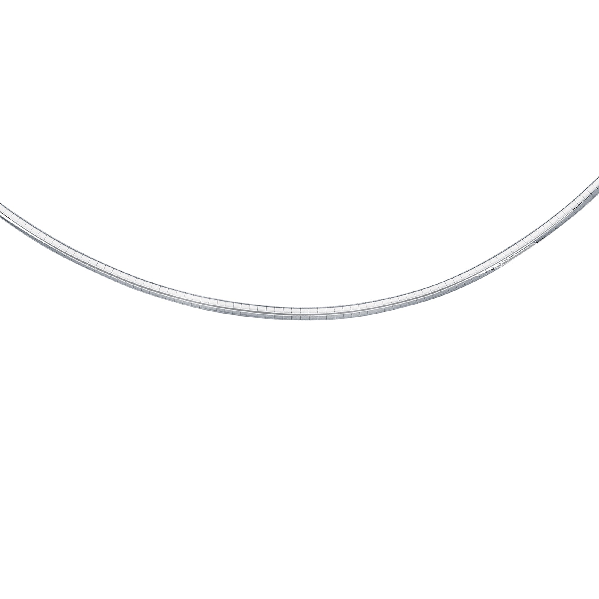 14K Gold 18"" 3.3mm Classic Omega