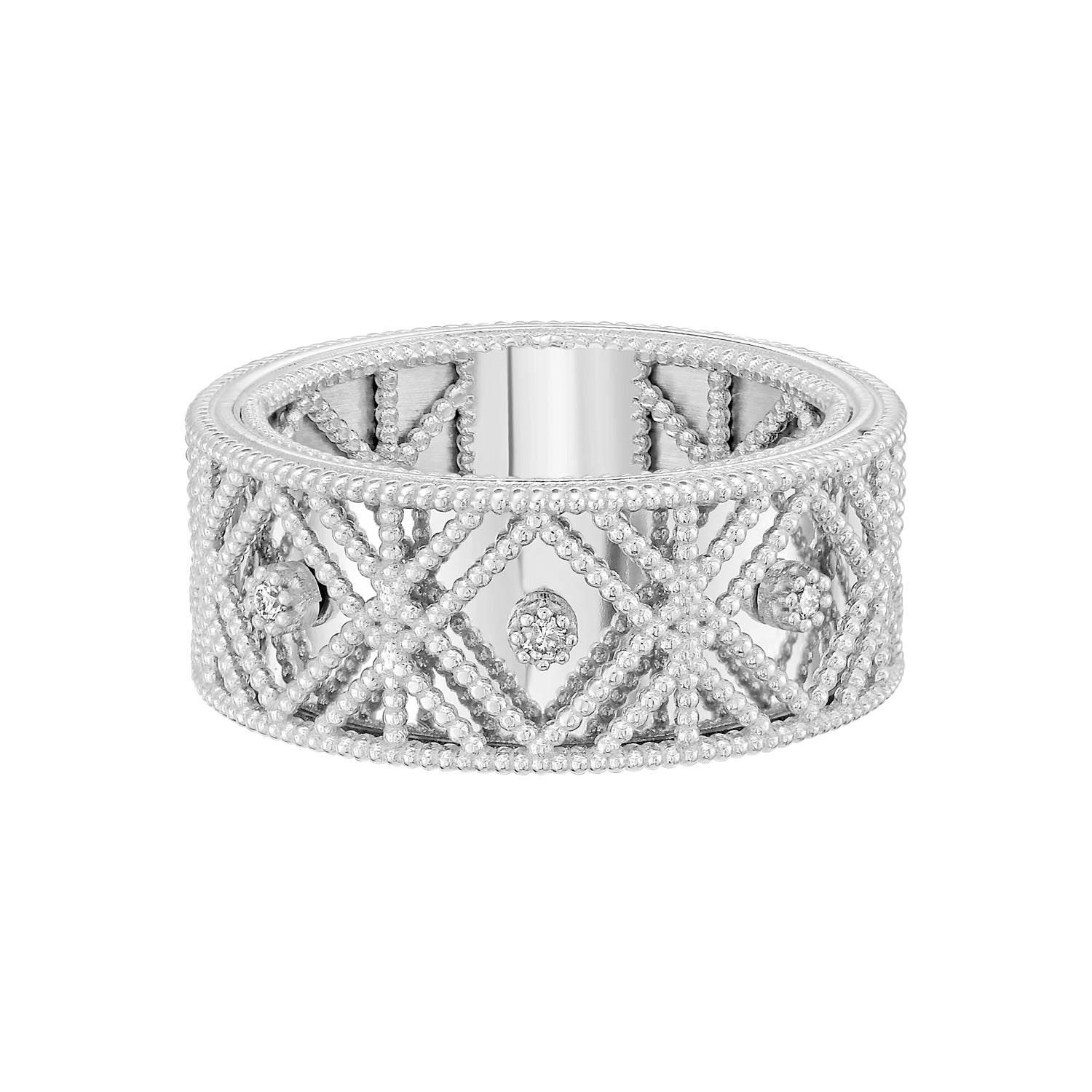 14K Diamond VannÃ¨rie Ring