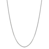 14K Gold 1.8mm Lite Round Box Chain