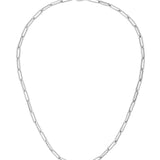14K Gold 4.2mm Paperclip Chain