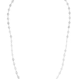 14K Gold Round Mirror Chain