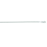 14K Gold 1.5mm Round Wheat Chain