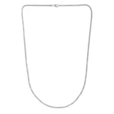 14K Gold 2.5mm Solid Round Box Chain