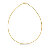 14K Gold 2mm Classic Omega