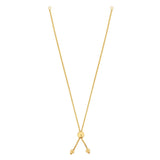 10K Gold Round Wheat Chain with Ball Slide Friendship Bracelet