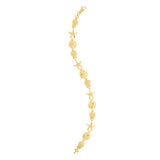 10K Sea Life Bracelet