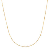 10K Gold 1.9mm French Cable Chain