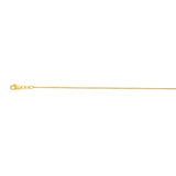 10K Gold .6mm Wheat Chain