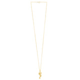 10K Seahorse Necklace
