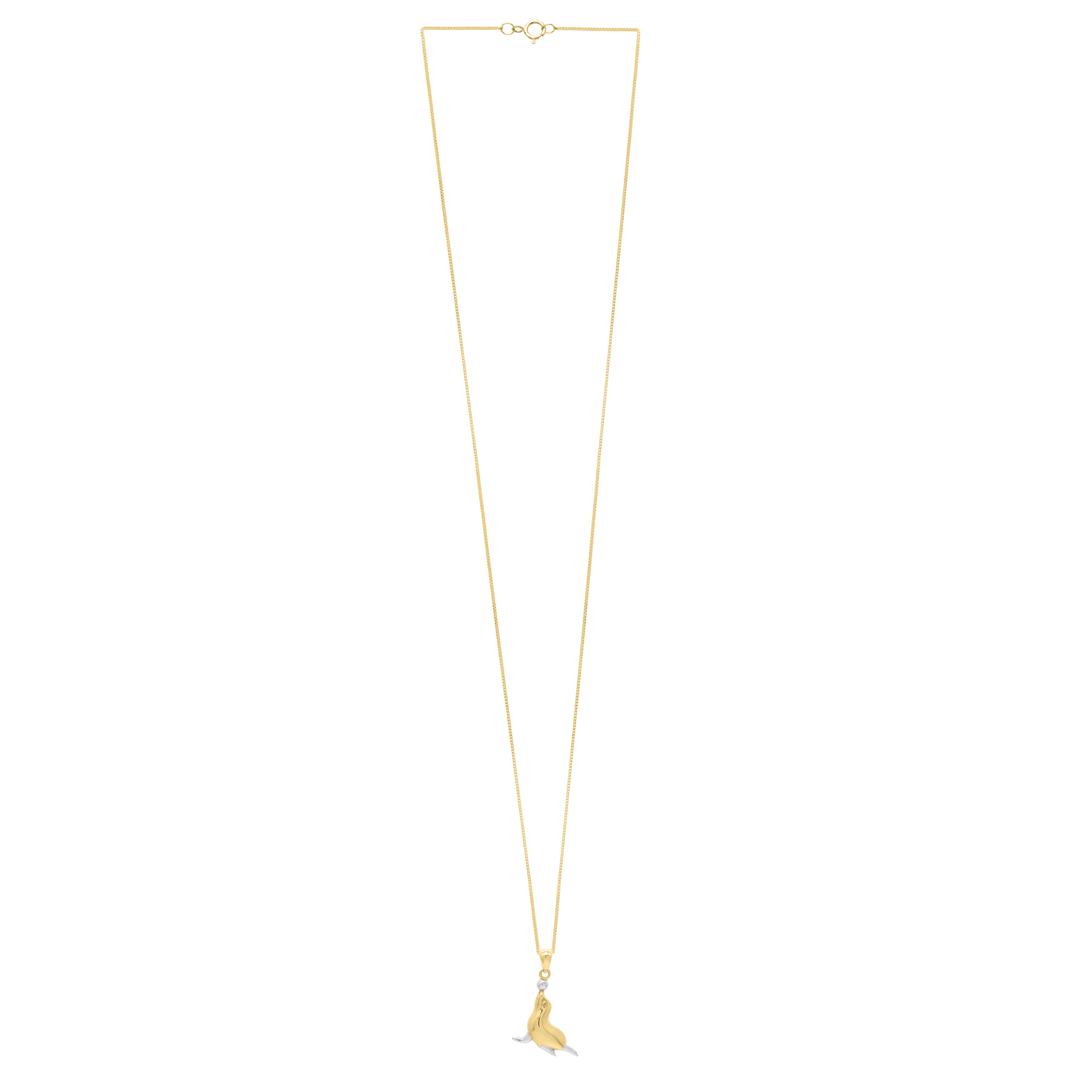 10K Seal Necklace